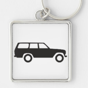 Toyota Land Cruiser 60 Series Icon Keychain