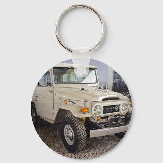 Toyota Land Cruiser BJ40 Key Ring (Front)