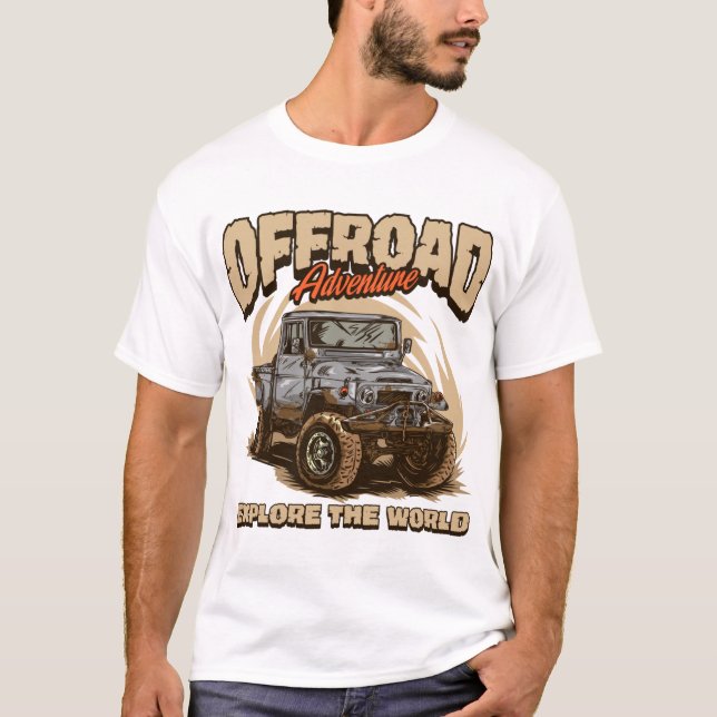 Toyota Land Cruiser FJ45 Pickup T-Shirt (Front)