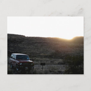 Toyota Land Cruiser Postcard