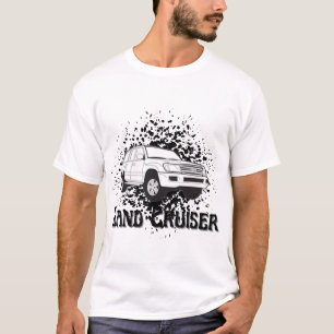 Toyota Land Cruiser Retro J100 Off-Road Car Splash T-Shirt