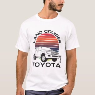 Toyota Land Cruiser Retro J100 Off-Road Car T-Shirt