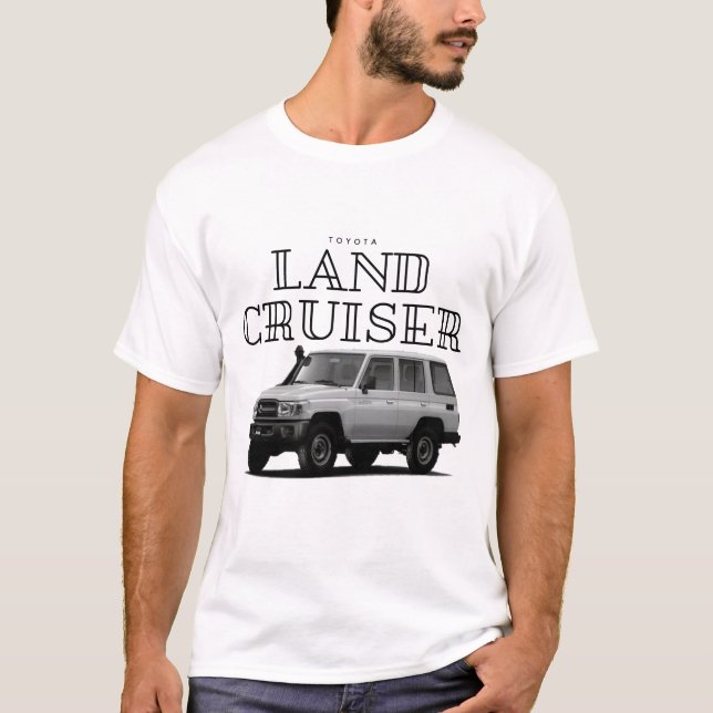 Toyota Land Cruiser VDJ76 Off-Road Car T-Shirt (Front)