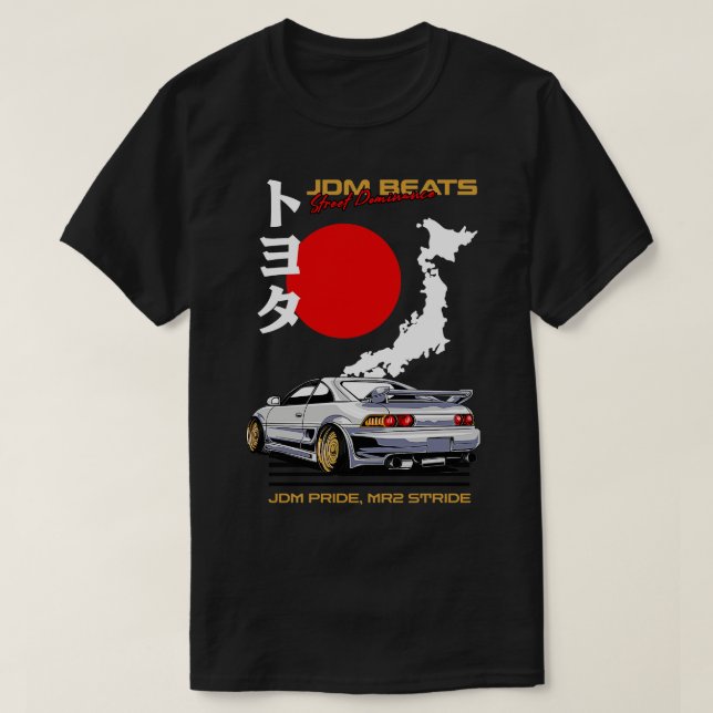 Toyota MR2 Pride TShirt (Design Front)