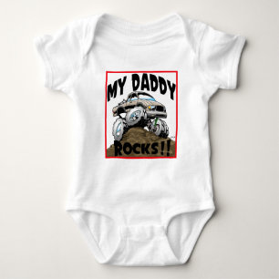 Toyota My Daddy Rocks Baby Bodysuit