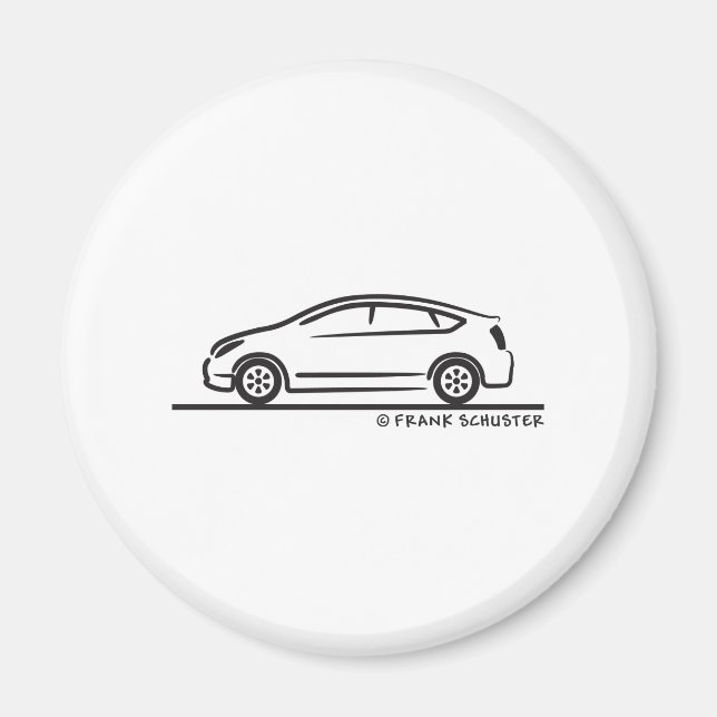 Toyota Prius Magnet (Front)