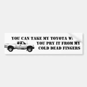 Toyota Recall truck Bumper Sticker