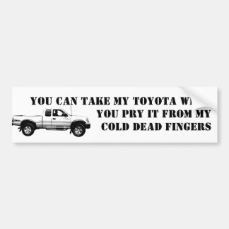 Toyota Recall truck Bumper Sticker
