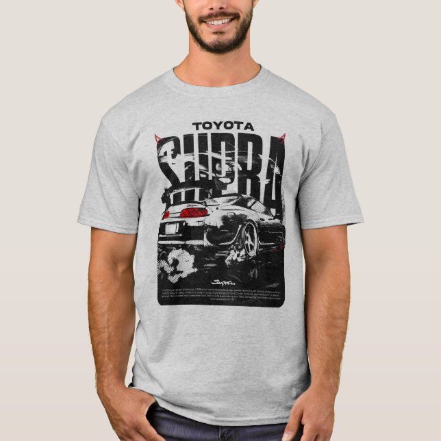 Toyota Supra Mk4   T-Shirt (Front)