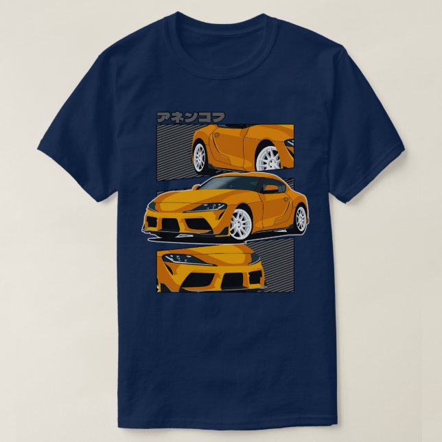 Toyota Supra MK5 A90 1 T-Shirt (Design Front)