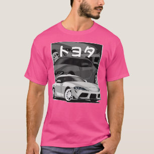 Toyota Supra MK5 A90 20192023 Japanese Comics T-Shirt