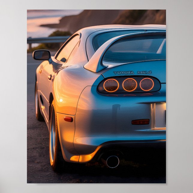 Toyota Supra Poster (Front)