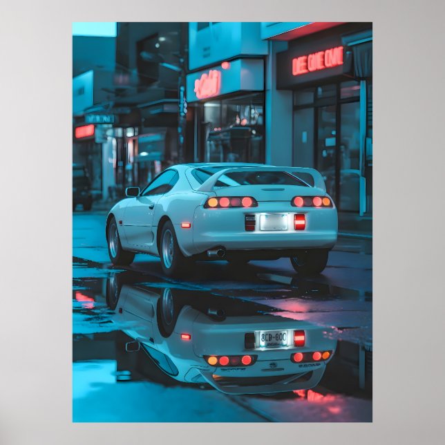 Toyota Supra Poster (Front)