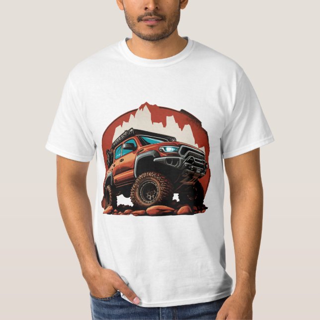 Toyota Tacoma Rock Crawler T-Shirt (Front)