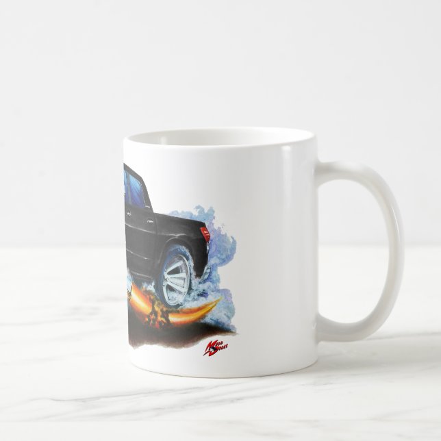 Toyota Tundra Crewmax Black Truck Coffee Mug (Right)