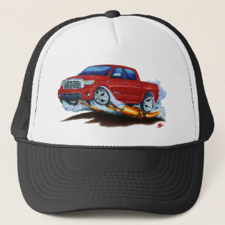 Toyota Tundra Crewmax Red Truck Trucker Hat