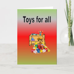 Toys for all card