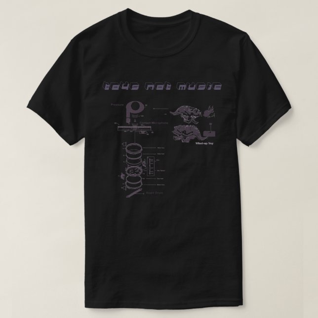 Toys not Music alan s. tofighi T-Shirt (Design Front)
