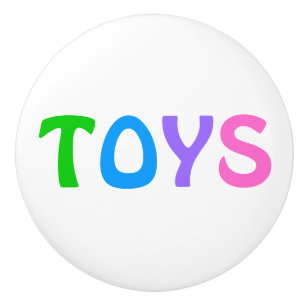TOYS organising toys and games Ceramic Knob
