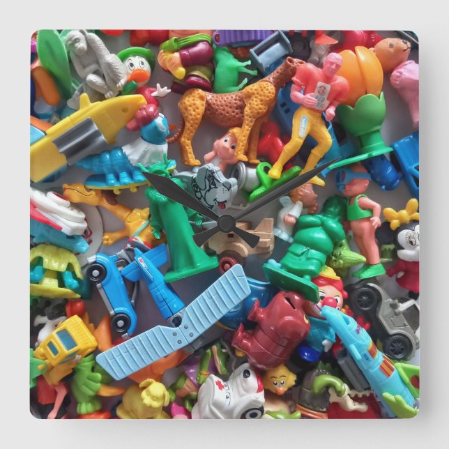 Toys wall clock (Front)