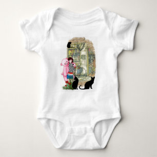 Toyshop in old Amsterdam Baby Bodysuit