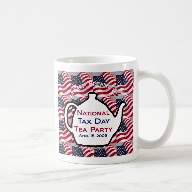 TP0100 National Tax Day Tea Party Mug (Right)