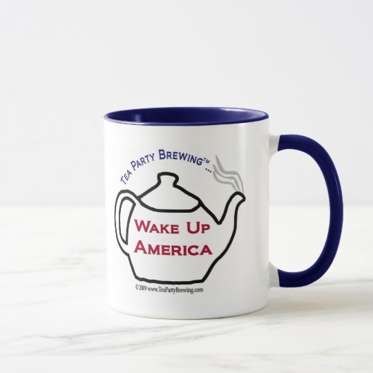 TP0101 Tea Party Wake Up America Mug