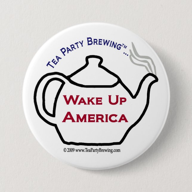 TP0101 Wake Up America Button (Front)