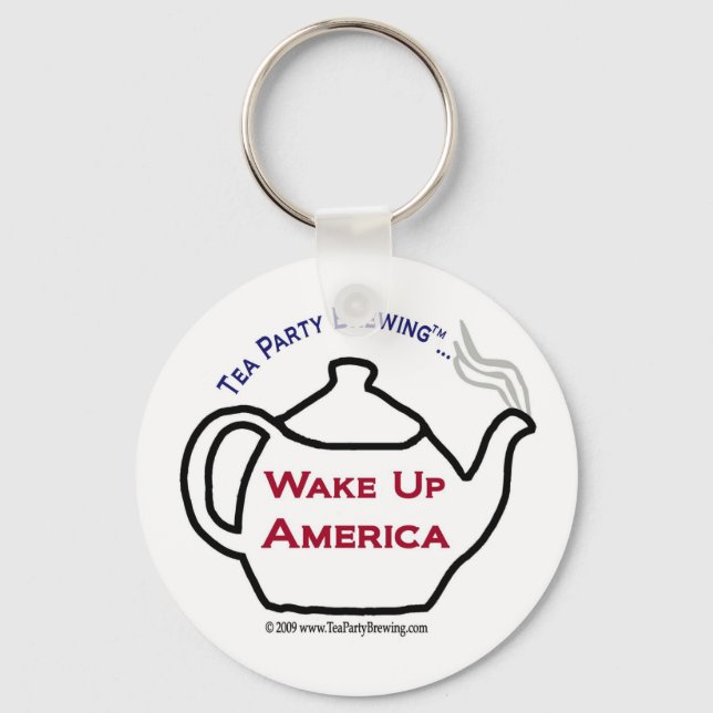 TP0101 Wake Up America Keychain (Front)