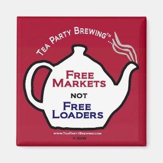TP0103 Free Markets Not Free Loaders Magnet