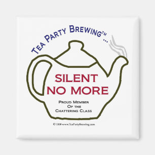 TP0106 Silent No More Proud Member Chattering Clas Magnet