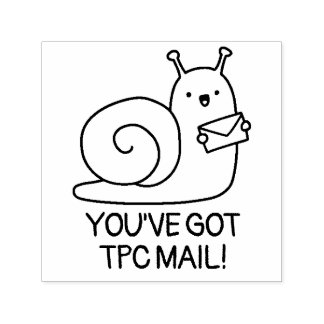 TPC MailWood Art Stamp