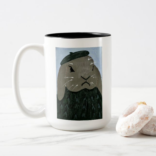 TPII "Ce n'est pas de l'art" Bunny Mug (With Donut)