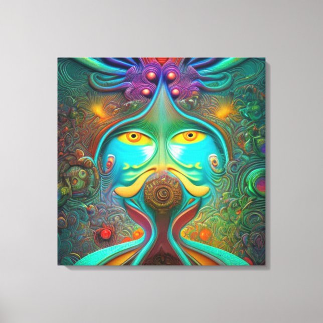 Tpixx Unique Art Created by AI Canvas Print (Front)