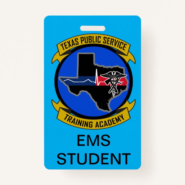 TPSTA Student ID Badge (Front)