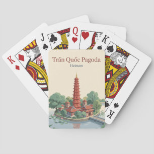 Trấn Quốc Pagoda Vietnam Playing Cards