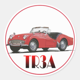 TR3A CLASSIC ROUND STICKER