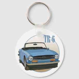 TR6 KEY RING