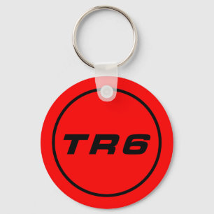 TR6 Key trailer red Ring