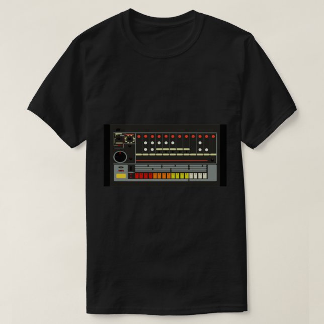 TR-808 Drum Machine Classic T-Shirt (Design Front)