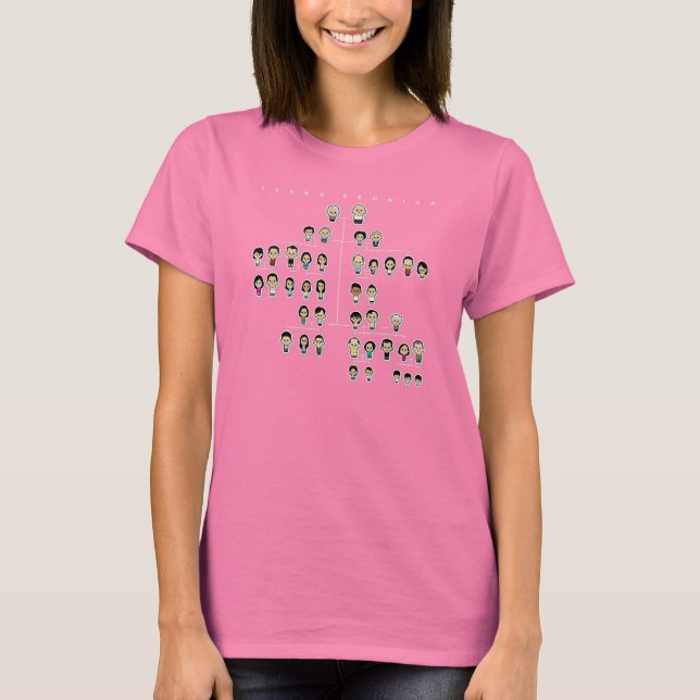 TR Family Tree T-Shirt (Front)