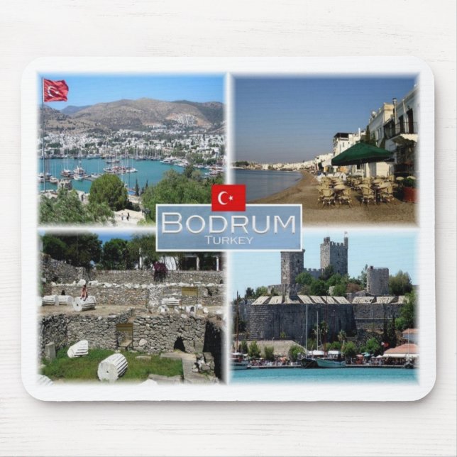 TR Turkey - Bodrum - Mouse Mat (Front)