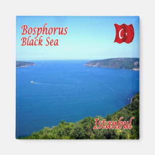 TR - Turkey - Istanbul - Bosphorus the Black Sea Magnet