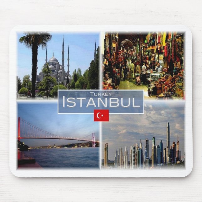 TR Turkey - Istanbul - Sultan Ahmed Mosque - Mouse Mat (Front)