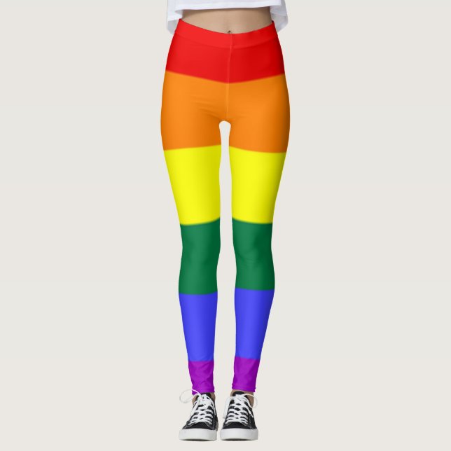 Traa-Tan's Rainbow Leggings (Front)