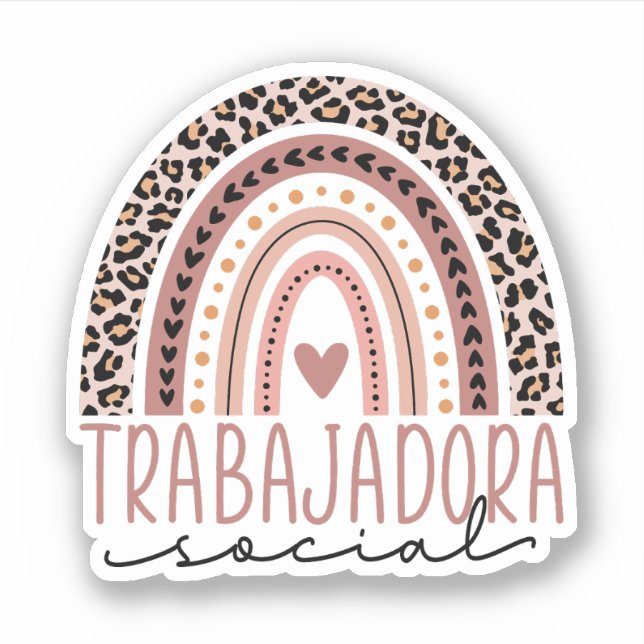 Trabajadora Social, Latina Social Worker (Front)