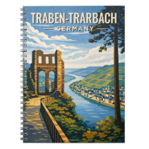 Traben-Trarbach Vintage Travel Art