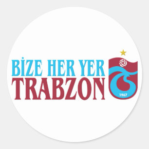 Trabzonspor Classic Round Sticker