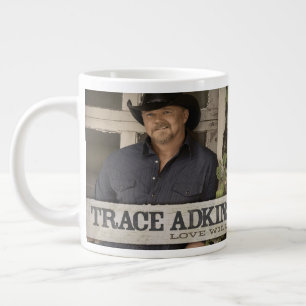 trace adkins  large coffee mug