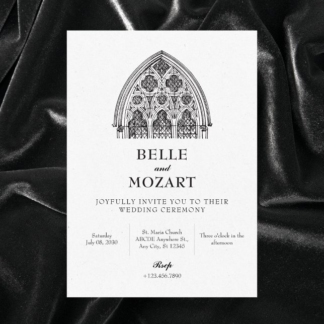 Tracery gothic  invitation (Creator Uploaded)